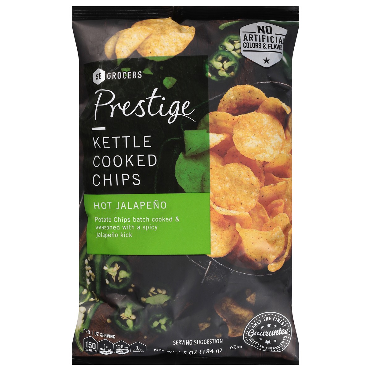 slide 1 of 1, SE Grocers Prestige Jalapeno Kettle - 6.5 oz, 6.5 oz
