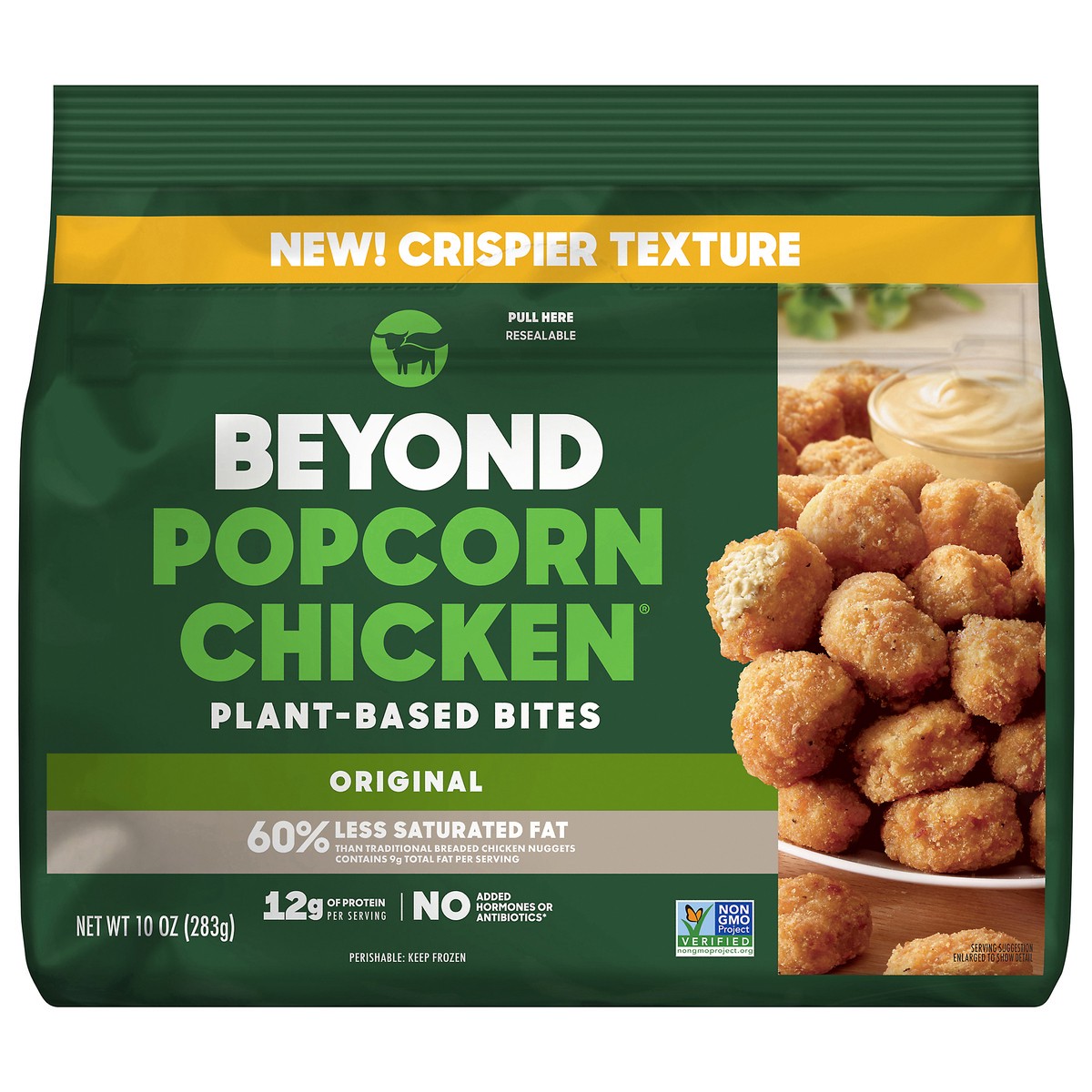 slide 1 of 4, Beyond Meat Beyond Popcorn Chicken Plant-Based Bites 10 oz, 10 oz