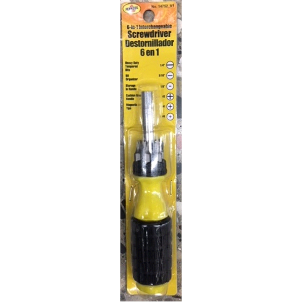 slide 1 of 1, Pennzoil 6-In-1 Screwdriver, 1 ct