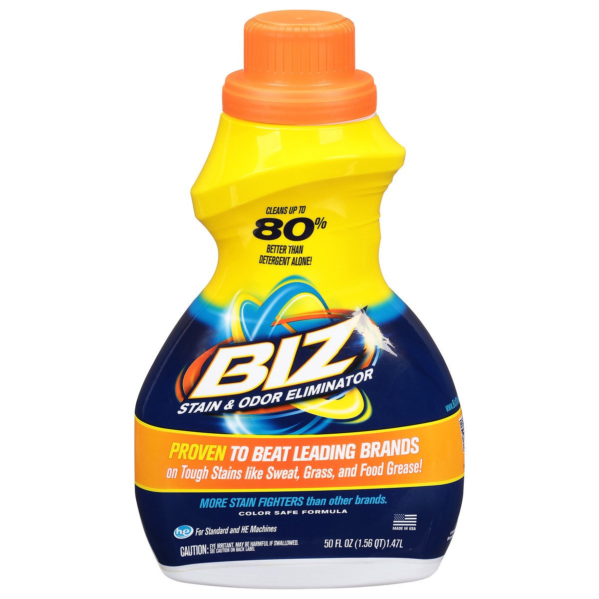 slide 1 of 11, BIZ Stain & Odor Eliminator 50 fl oz, 50 fl oz