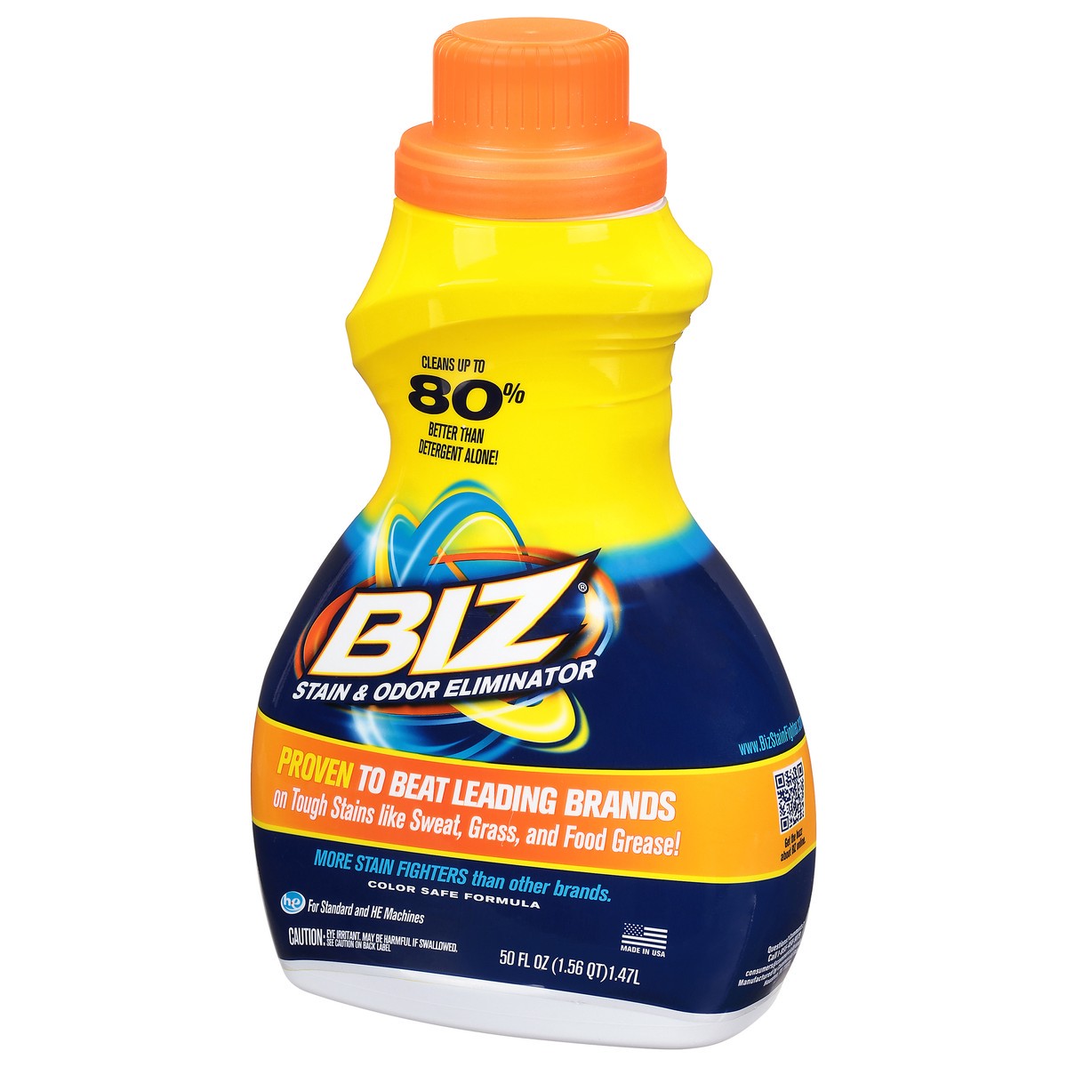 slide 7 of 11, BIZ Stain & Odor Eliminator 50 fl oz, 50 fl oz