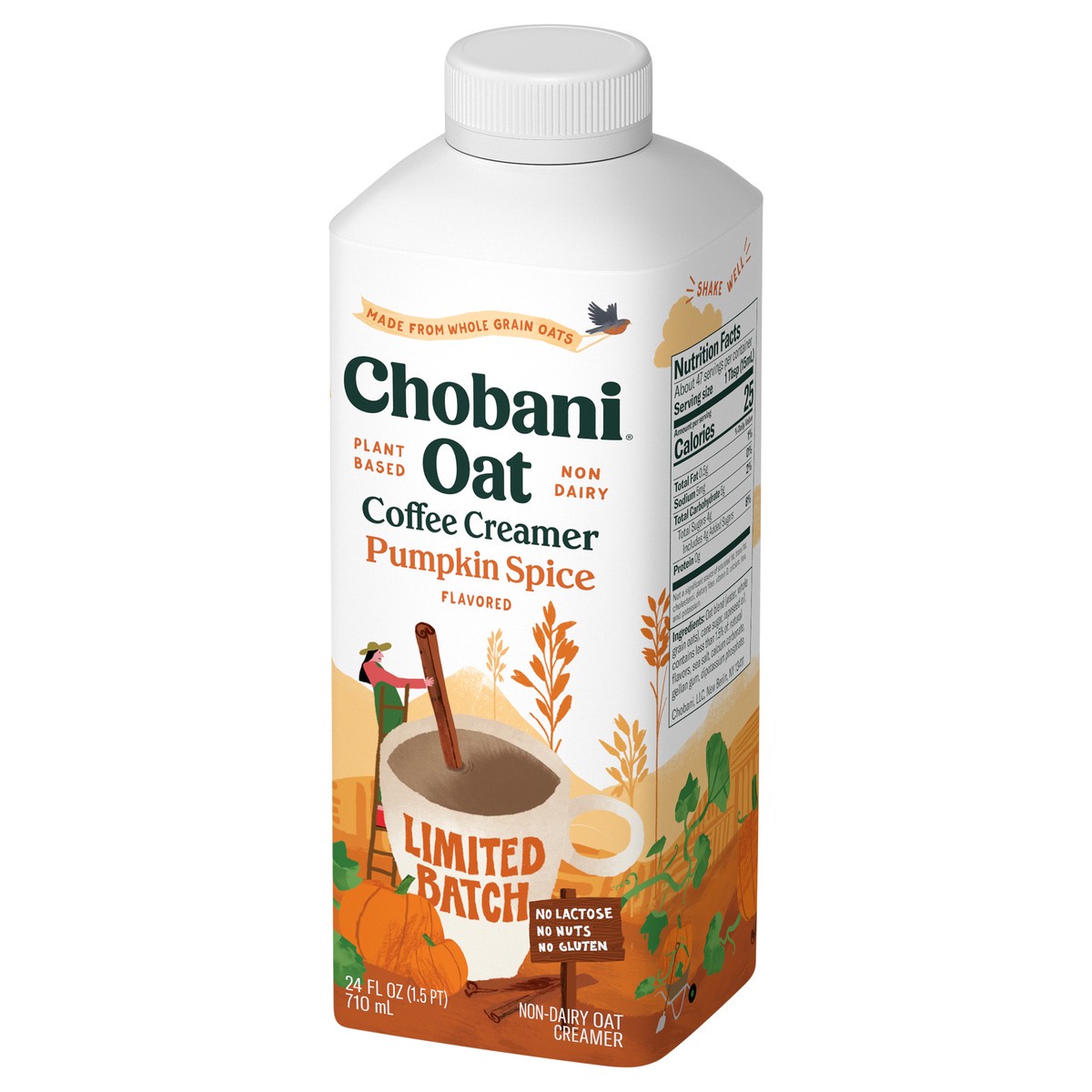 slide 8 of 9, Chobani Coffee Creamer, 24 fl oz