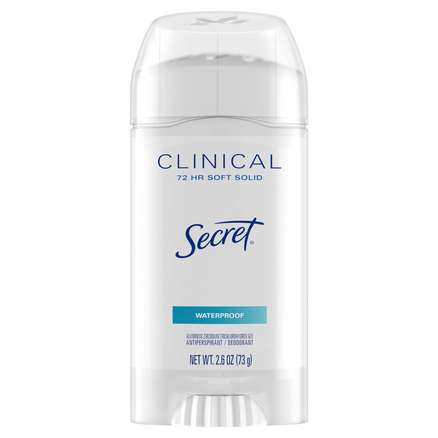 slide 4 of 9, Secret Clinical Strength Soft Solid Antiperspirant and Deodorant - Waterproof - 2.6oz, 2.6 oz