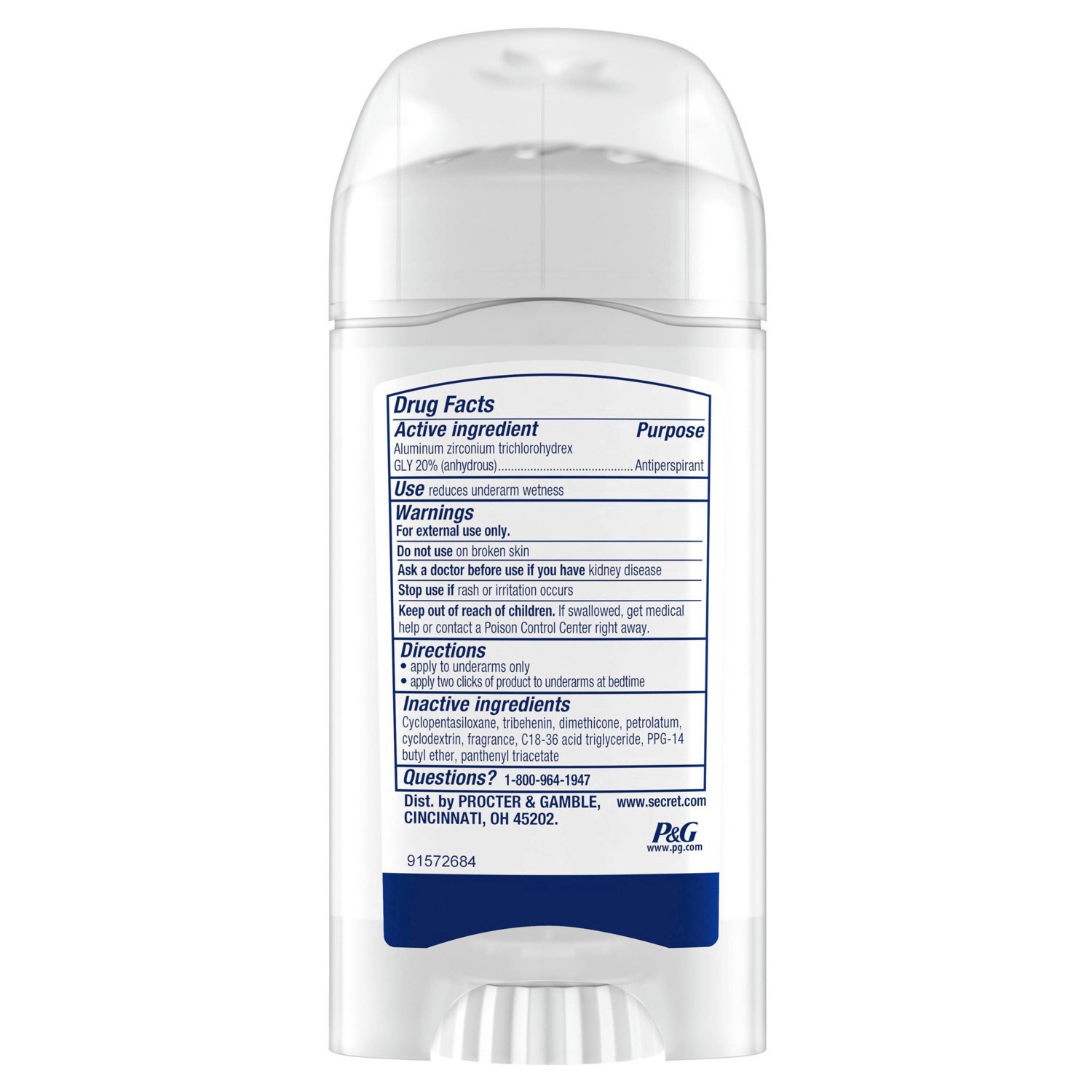 slide 5 of 9, Secret Clinical Strength Soft Solid Antiperspirant and Deodorant - Waterproof - 2.6oz, 2.6 oz