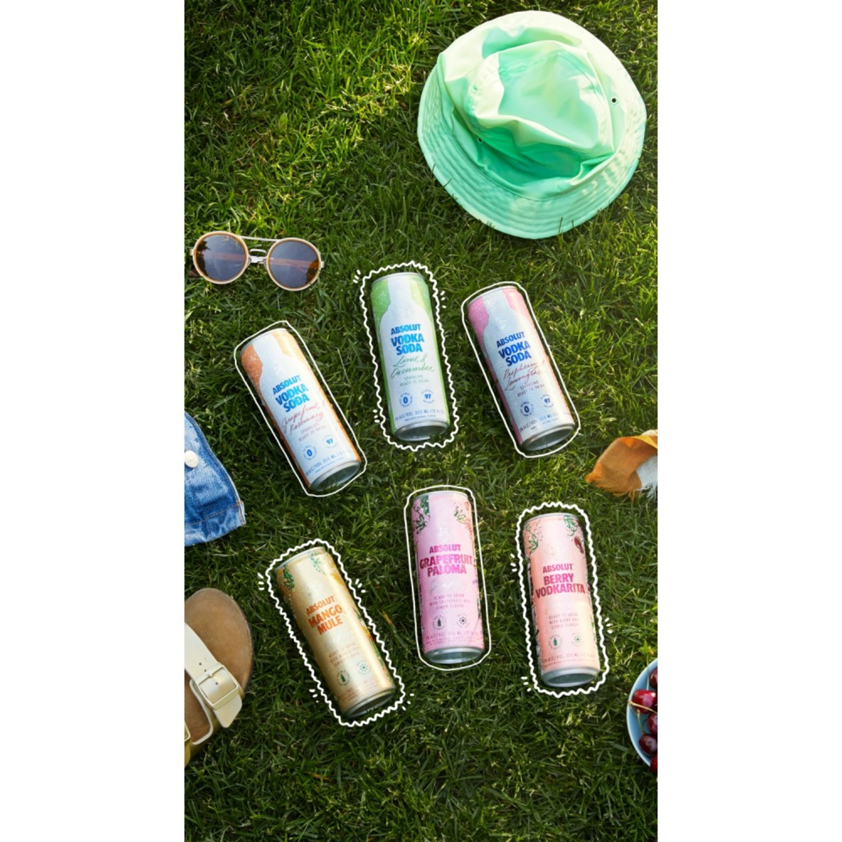 slide 7 of 29, Absolut Grapefruit Paloma Sparkling, 4 ct; 12 oz