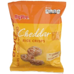 Hy-vee Cheddar Rice Crisps