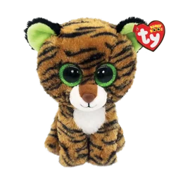 Ty Inc Tiggy the Tiger Brown Plush Stuffed Animal