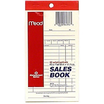 slide 1 of 1, Mead ManaGement Series Sales Book, 1 ct