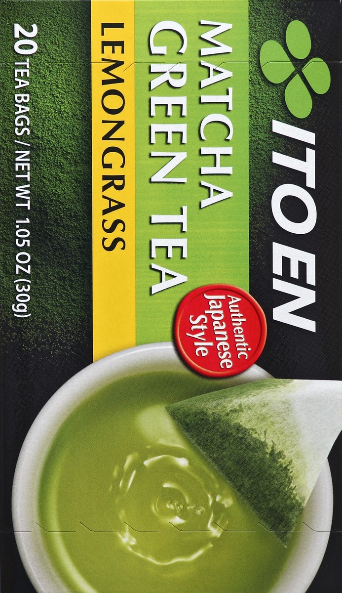 slide 3 of 5, Ito En Green Tea, Matcha, Lemongrass, Bags - 20 ct, 20 ct