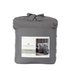 ROOM & RETREAT Rr Clipped Jac Comforter 3pc Set King