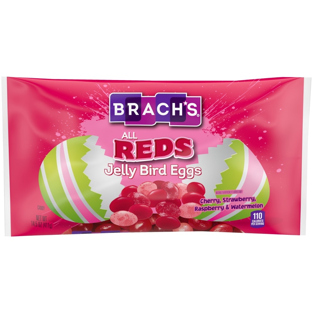 slide 1 of 1, Brach's All Reds Jelly Bird Eggs Easter Candy, 14.5 oz