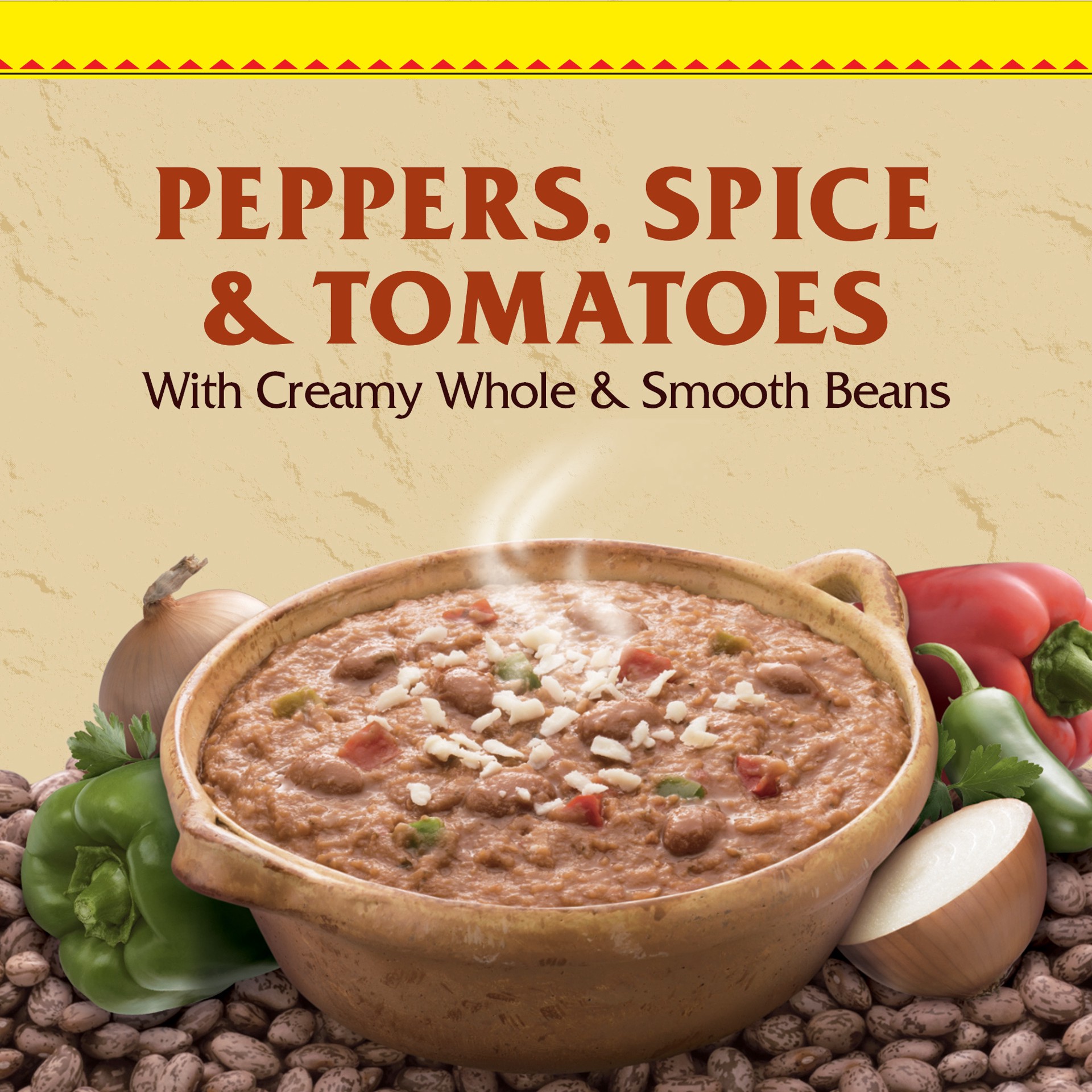 slide 5 of 5, Rosarita Refried Zesty Salsa Beans 16 oz, 16 oz