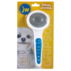 JW Pet Slicker Brush Soft Pin - Small
