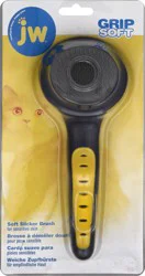 JW GripSoft Cat Slicker Brush