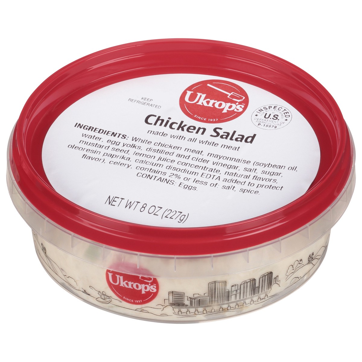 slide 6 of 14, Ukrop's Chicken Salad, 8 oz
