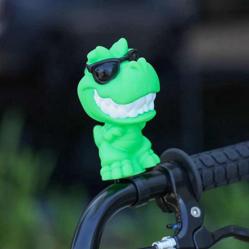 slide 6 of 6, Raskullz Kids' 3D Molded Bike Horn - Dino, 1 ct