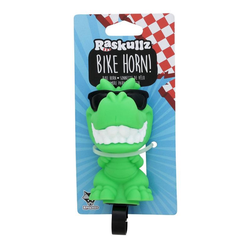 slide 5 of 6, Raskullz Kids' 3D Molded Bike Horn - Dino, 1 ct