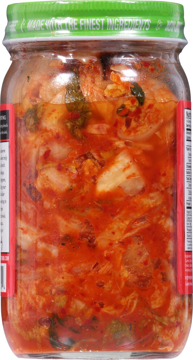 slide 4 of 9, Lucky Foods Seoul Spicy Kim Chi, 14 oz