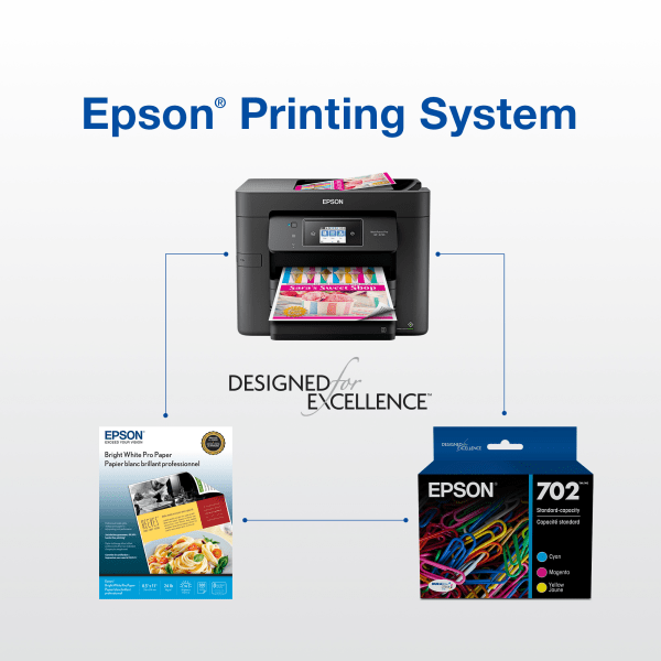 slide 4 of 6, Epson Durabrite Ultra T702Xl-Bcs High-Yield Black And Standard-Yield Cyan/Magenta/Yellow Ink Cartridges, 1 ct