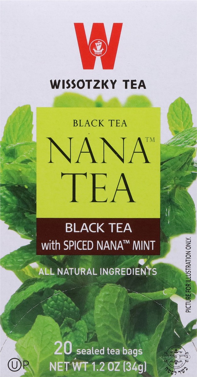 slide 6 of 9, Wissotzky Tea Tea Bags Black Tea with Spiced Nana Mint - 20 ct, 1.5 oz