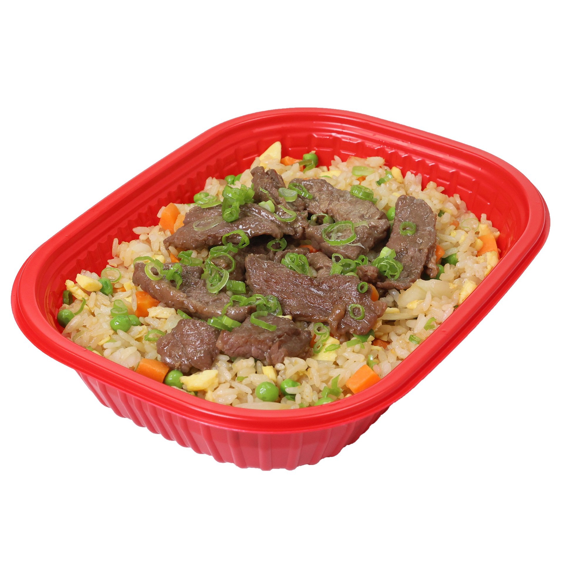 slide 1 of 1, H-E-B Sushiya Beef Fried Rice Bowl - Served Hot, 18.3 oz