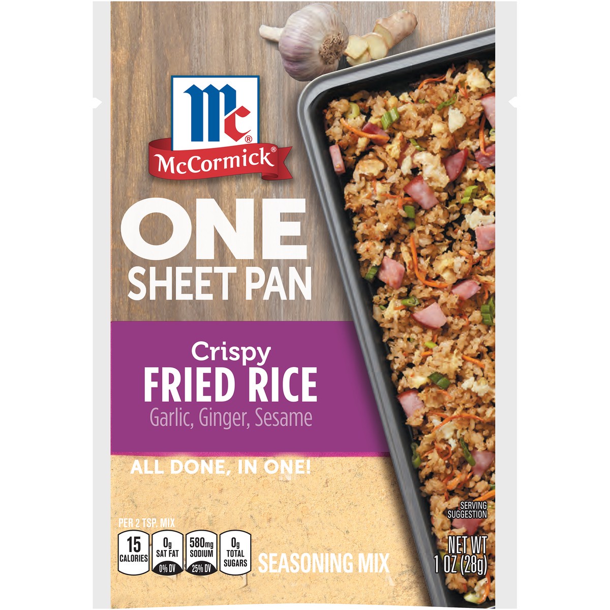 slide 7 of 9, McCormick Fried Rice Seasoning Mix, 1 oz