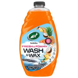 Turtle Wax Long Lasting, Outrageously Scented 48 fl oz Liquid Car Wash Exterior Cleaner - Adjustable Strength Formula