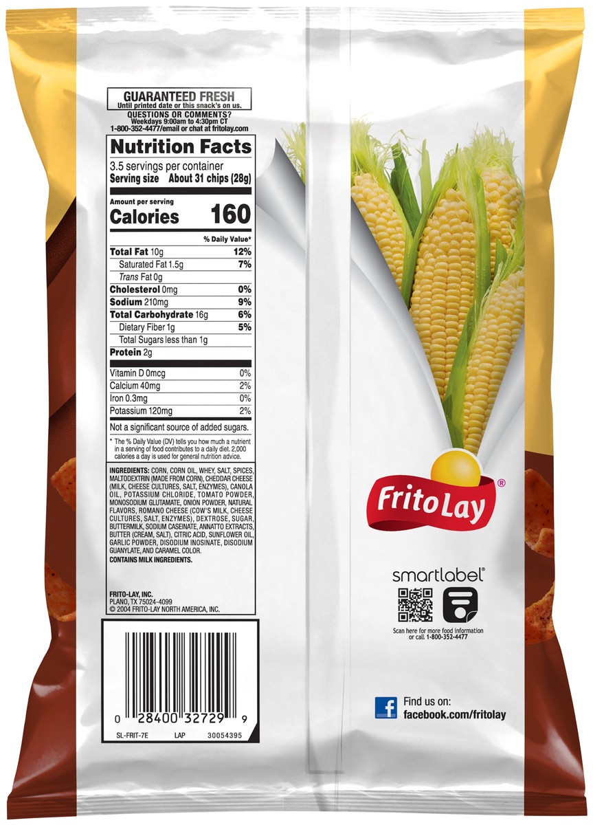 slide 2 of 8, Fritos Corn Chips , Chili Cheese, 3.5 oz