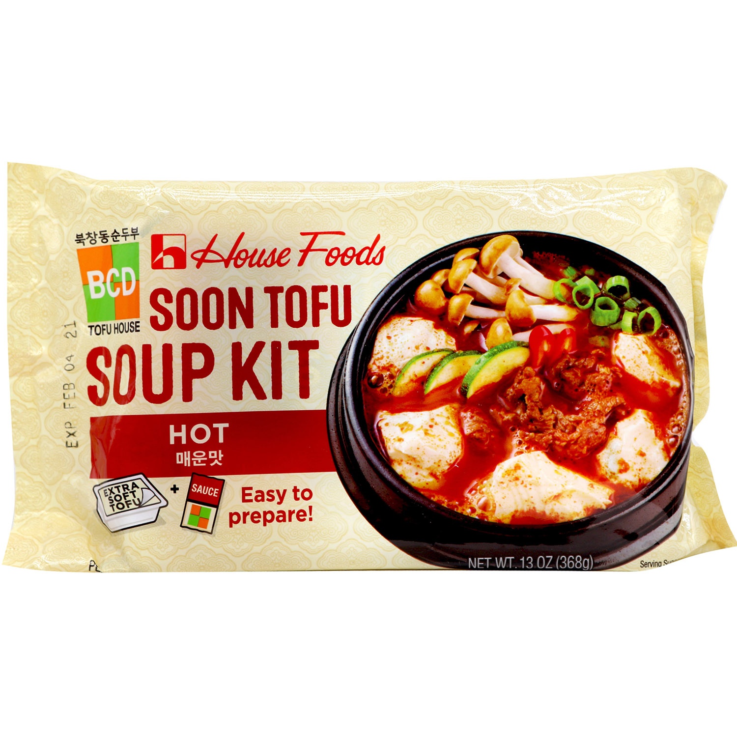 slide 1 of 1, House Foods Bcd Tofu Hot Soup Starter, 13 oz