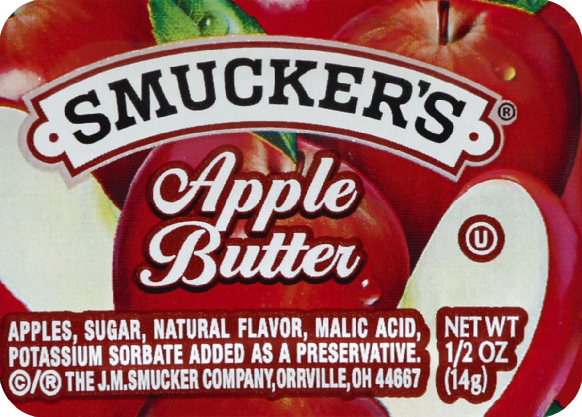 slide 1 of 6, Smucker's Apple Butter 0.5 oz, 0.5 oz