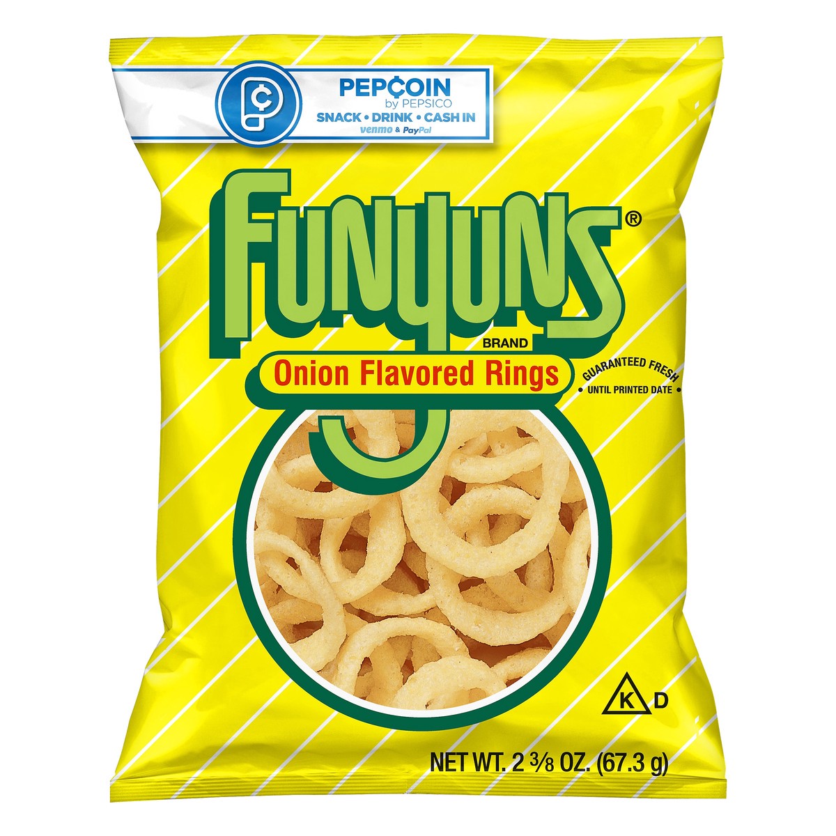 slide 1 of 3, Funyuns Onion Rings 2.38 oz, 2.63 oz