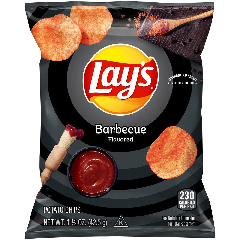 Lay's Barbecue Flavored Potato Chips 1.5 oz | Shipt