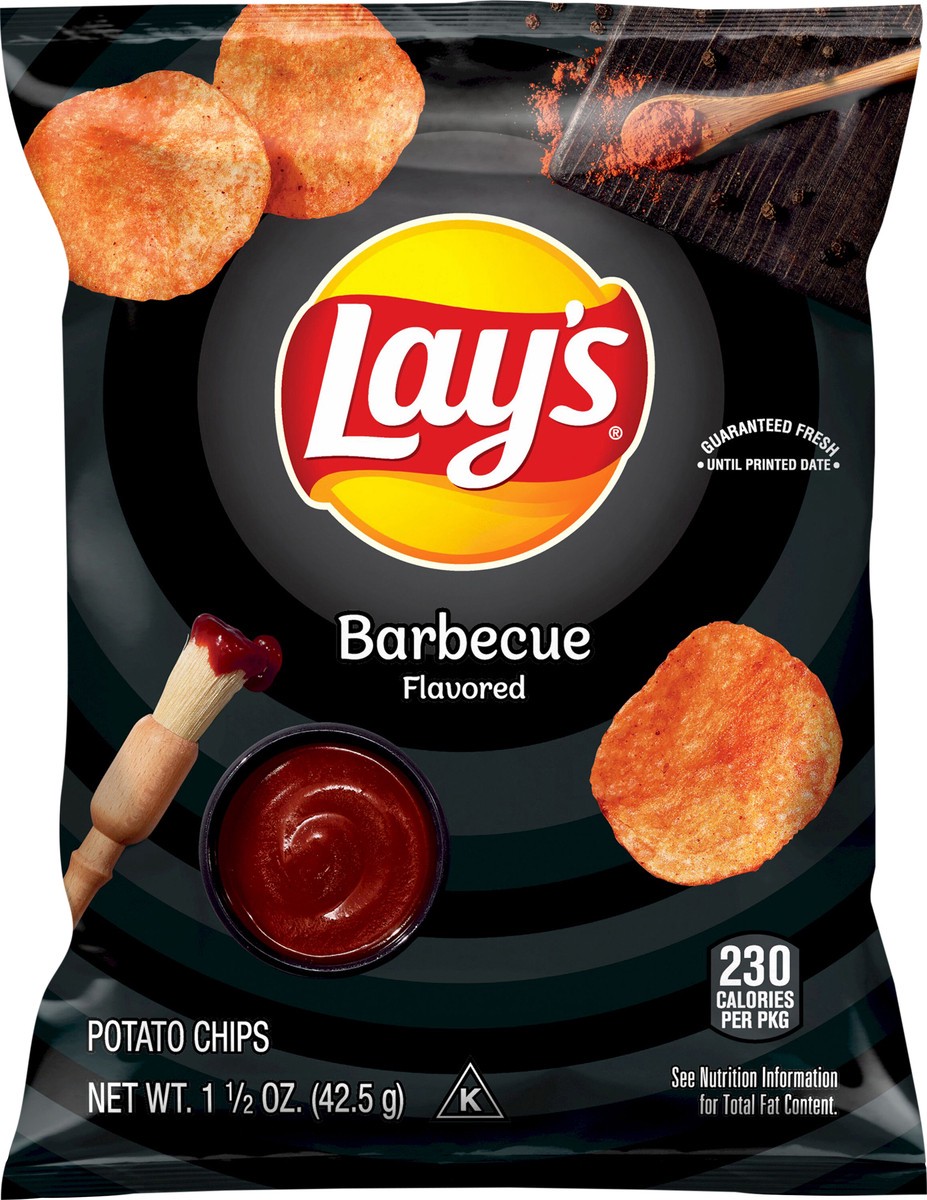 slide 4 of 6, Lay's Potato Chips, 1.5 oz