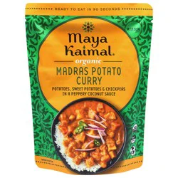 Maya Kaimal Organic Mild Madras Potato Curry 10 oz