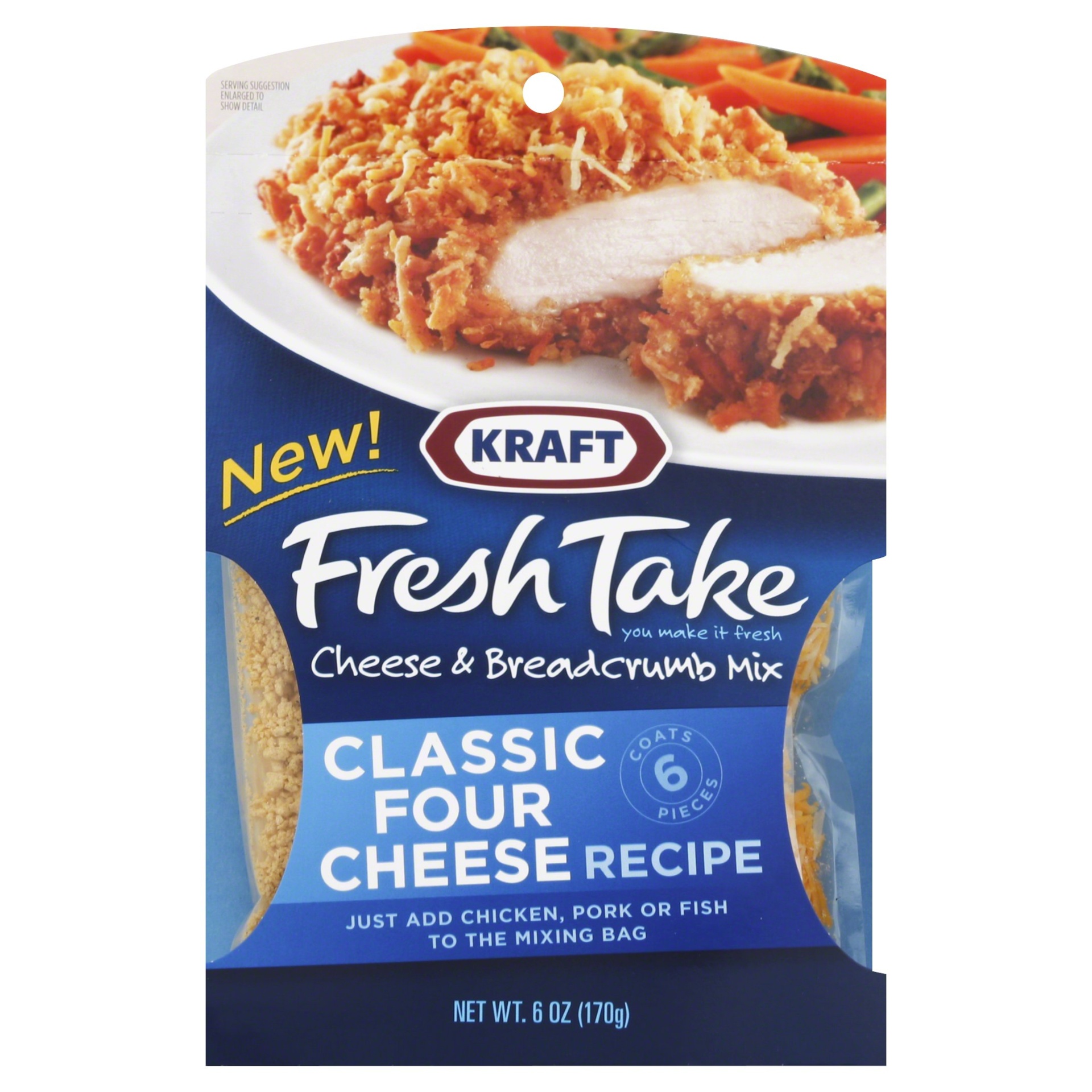 slide 1 of 1, Kraft Cheese & Breadcrumb Mix 6 oz, 6 oz