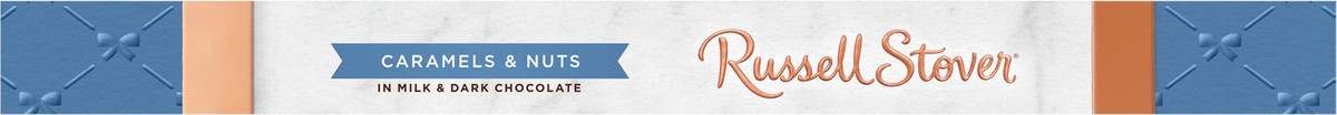 slide 5 of 12, RUSSELL STOVER Christmas Caramels & Nuts in Milk & Dark Chocolate Gift Box, 9.4 oz. (16 pieces), 16 ct