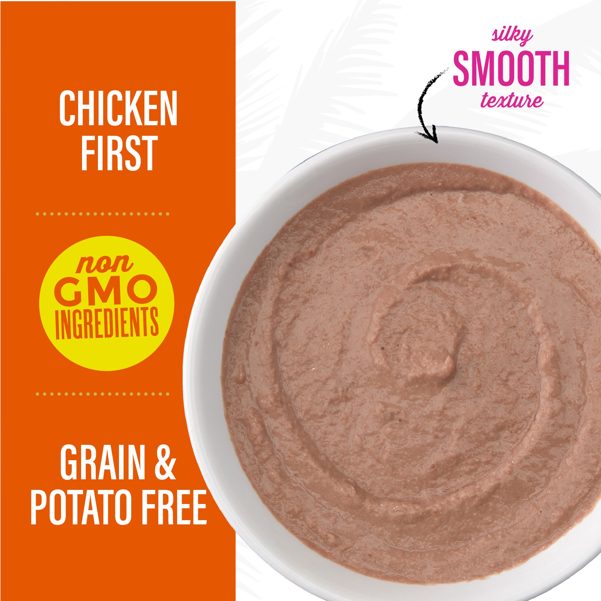 slide 5 of 10, Tiki Cat Luau Velvet Mousse Wet Cat Food, Chicken, 2.8 oz. Pouch, 2.8 oz