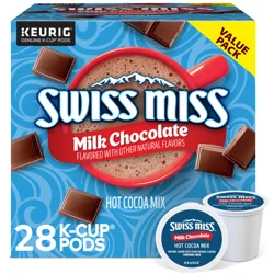 Swiss Miss Milk Chocolate Hot Cocoa K-Cup Pods Value Pack - 28 ct