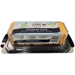 Sunnyside Farms Cracker Cut Cheese, Extra Sharp Cheddar