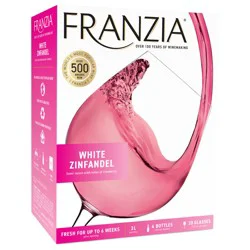 Franzia White Zinfandel, Pink Wine, 3L