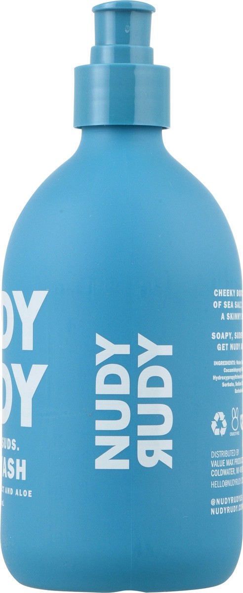 slide 2 of 13, Nudy Rudy Sea Salt Suds Body Wash, 16.9 fl oz