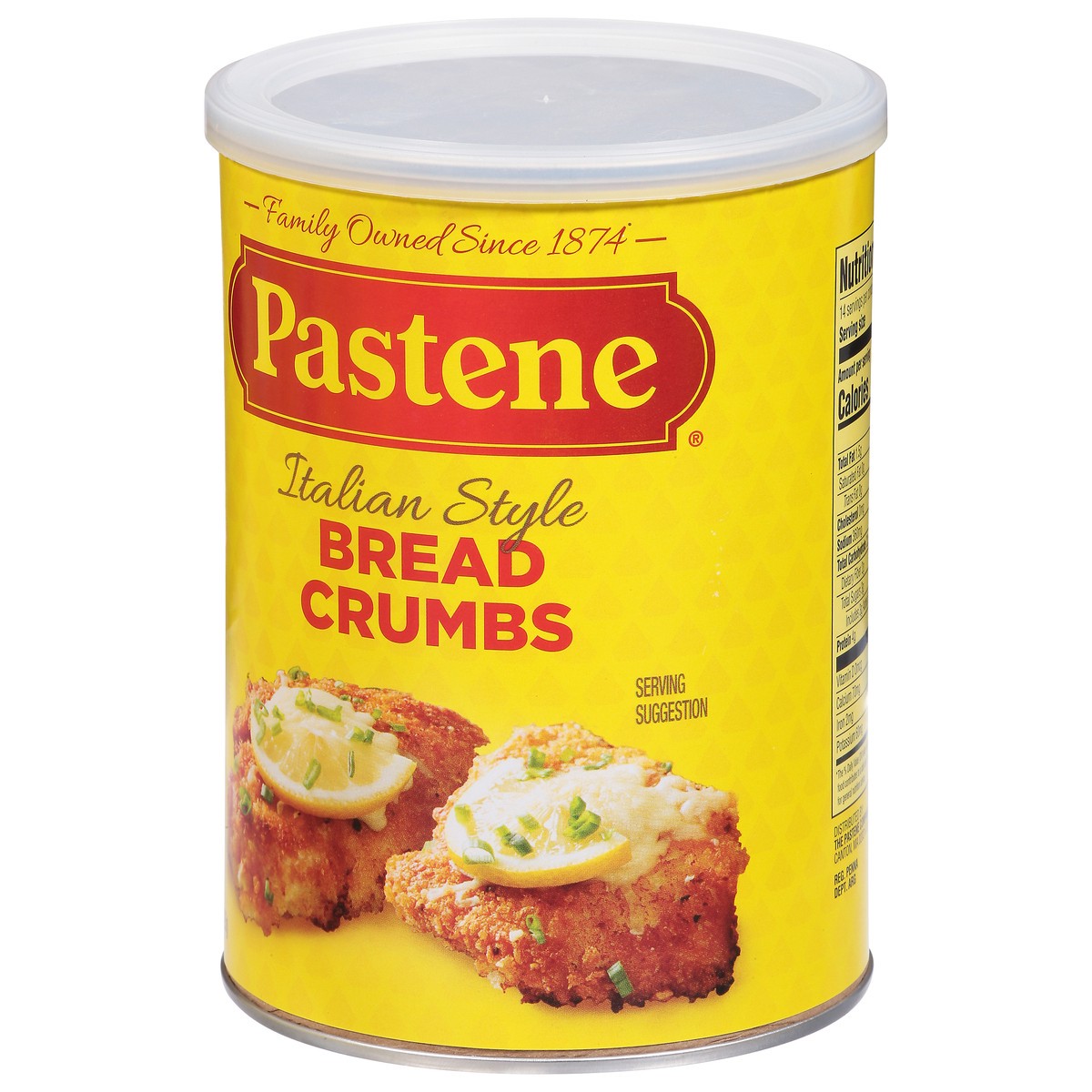 slide 8 of 14, Pastene Italian Style Bread Crumbs 15 oz, 15 oz