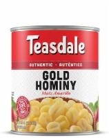 slide 1 of 1, Teasdale Hominy Gold Can, 160 oz