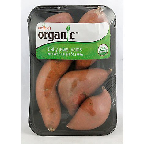 slide 1 of 1, Baby Jewel Yams Organic, 16 oz