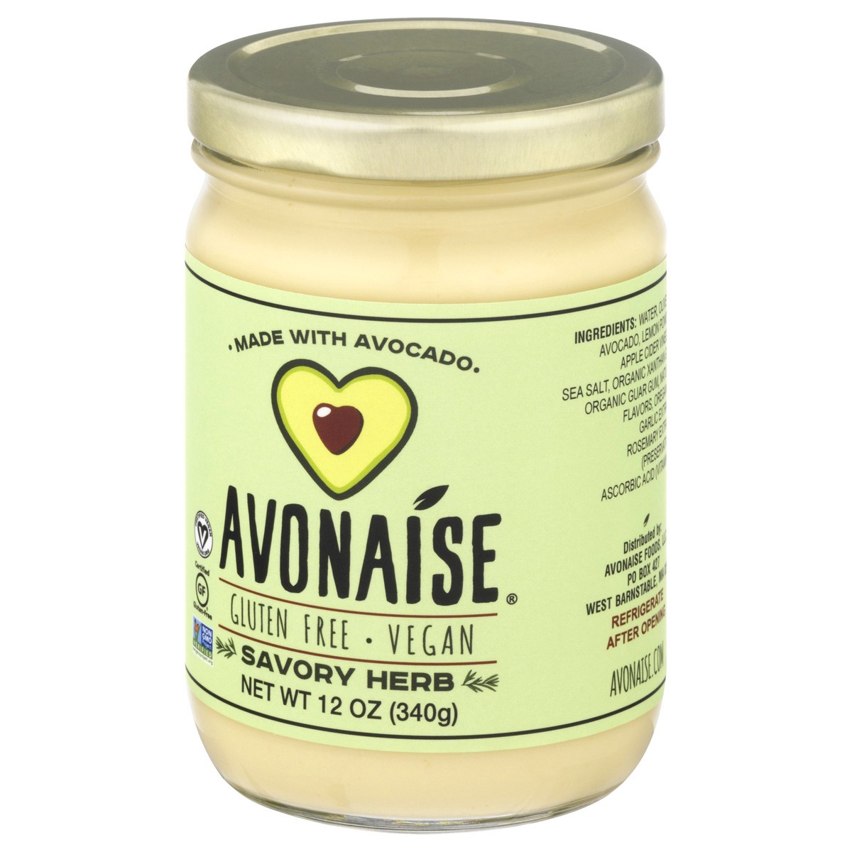 slide 8 of 9, Avonaise Savory Herb Avocado Spread 12 oz, 1 ct