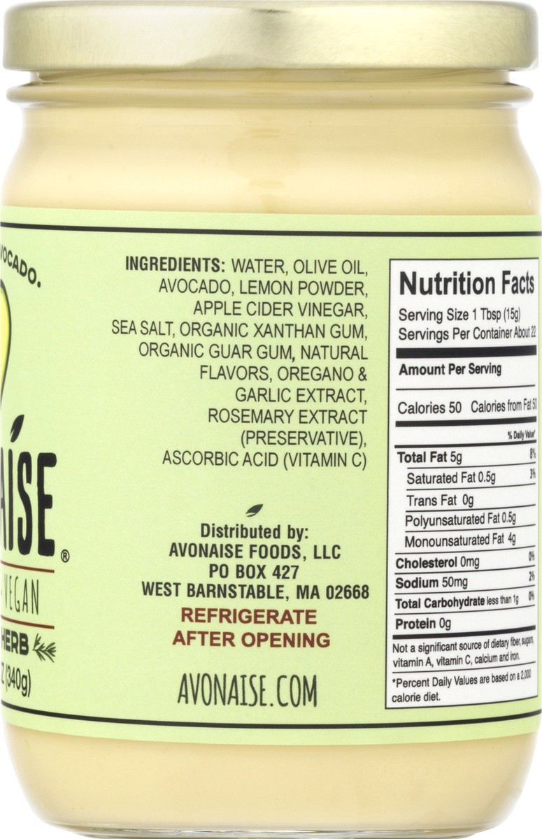 slide 3 of 9, Avonaise Savory Herb Avocado Spread 12 oz, 1 ct