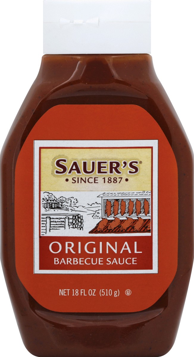 slide 2 of 2, Sauer's Original Barbecue Sauce 18 oz, 18 oz