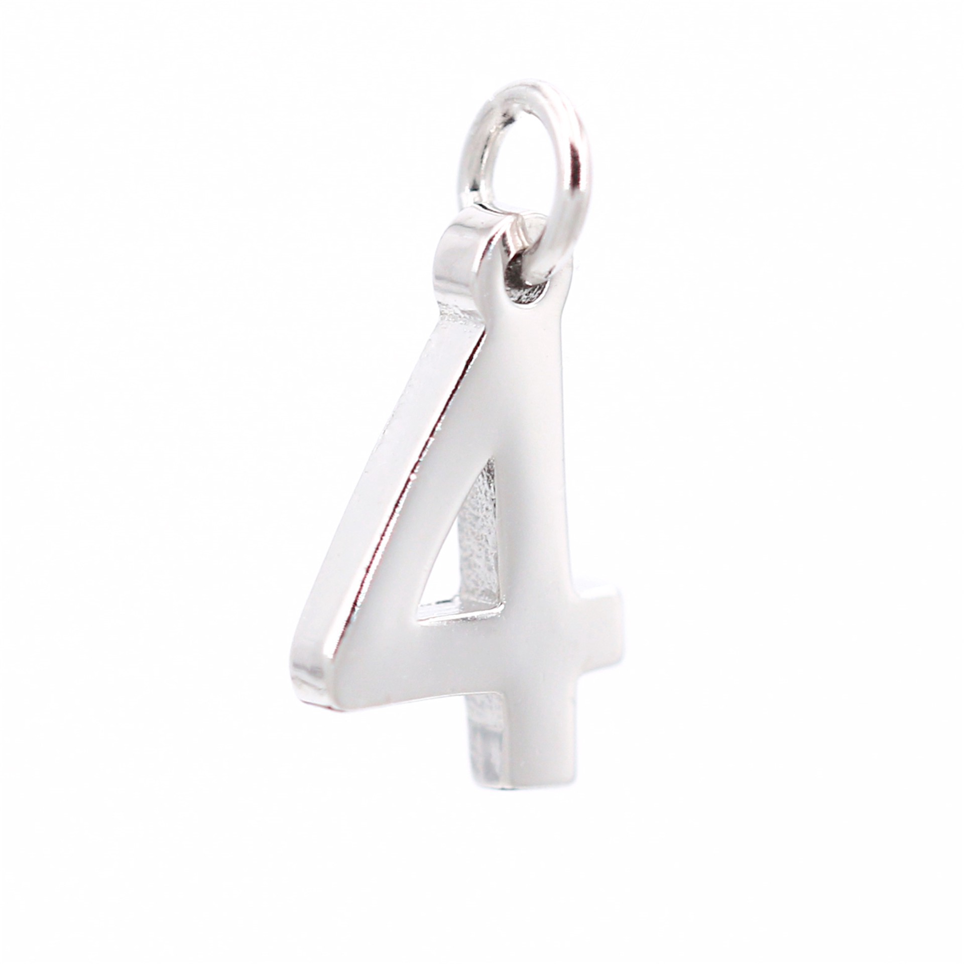 slide 8 of 8, Sterling Silver Number Charm By Bead Landing, 0.5 in