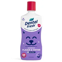 Dental Fresh Advanced Plaque & Tartar Water Additive for Dogs and Cats