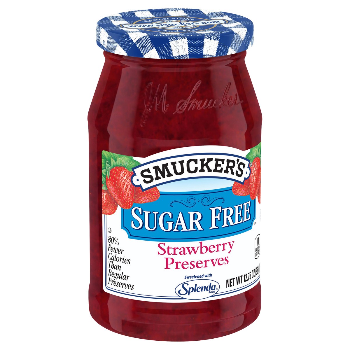 slide 2 of 8, Smucker's Strawberry Sugar Free Preserves - 12.75oz, 12.75 oz